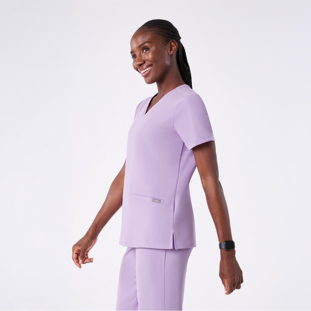 Figs Lilac Women's Blouse